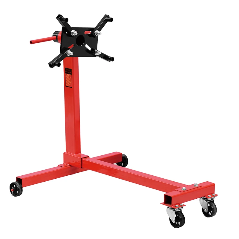 360 Degree Racing Engine Overturn Bracket Stand 1000 LBS Maintenance Equipment Engine Stand