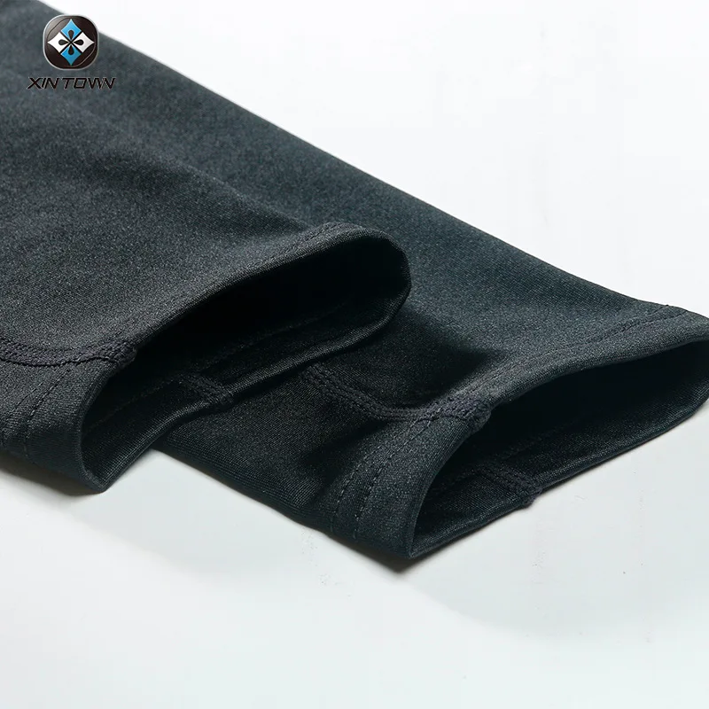 Sports Thermal Underwear Sets Men's Autumn and Winter Fleece Thermo Underwear Ski Running Fitness Riding Quick Dry Long Johns