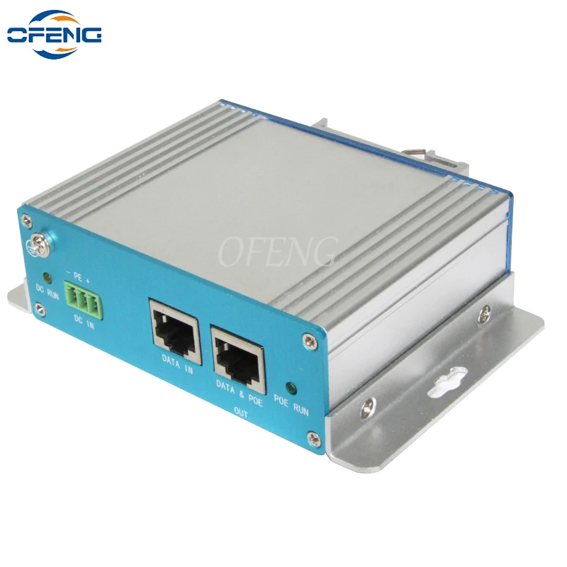 Gigabit Single Port PD PoE Splitter Adapter cable Splitter Cable  802.3af/at DC12V/24V 2A/5A 60W for CCTV camera eparator