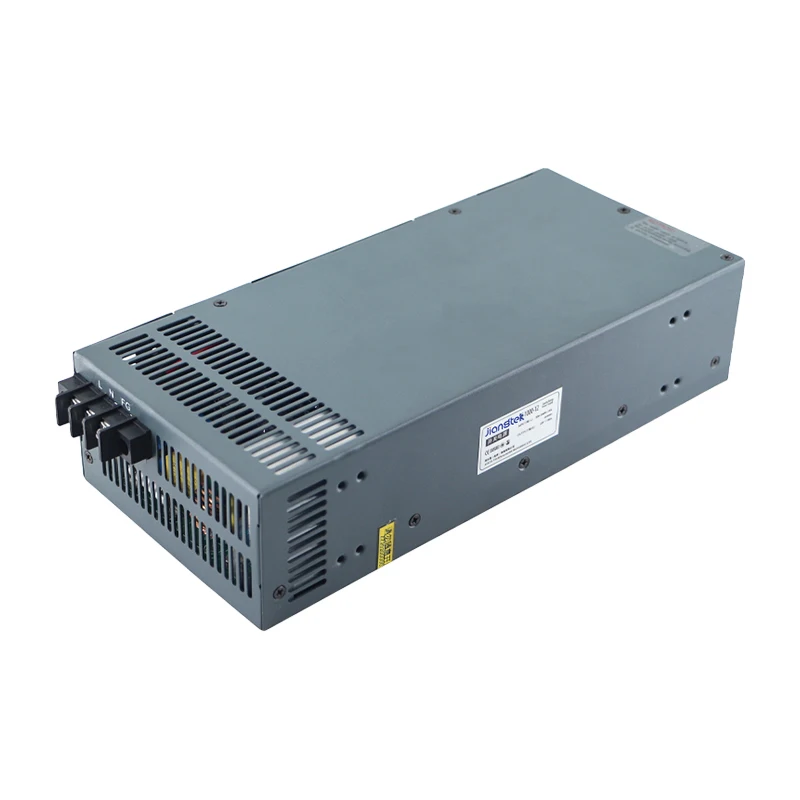 JIANGTEK S-1000-12 Power Supply Ac-Dc 12v 1000w Single Output Switching Power Supply  Transformer for LED Lighting