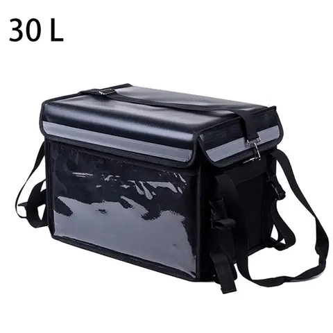 30L 초대형 쿨러 가방 자동차 아이스 팩 절연 열 점심 피자 가방 신선한 음식 배달 컨테이너 냉장고 가방
