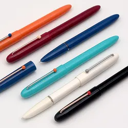 YOUPIN KACO-pluma estilográfica Retro EF, plumín con capucha, escritura suave, cartucho de tinta intercambiable, paquete de juego de regalo colorido clásico