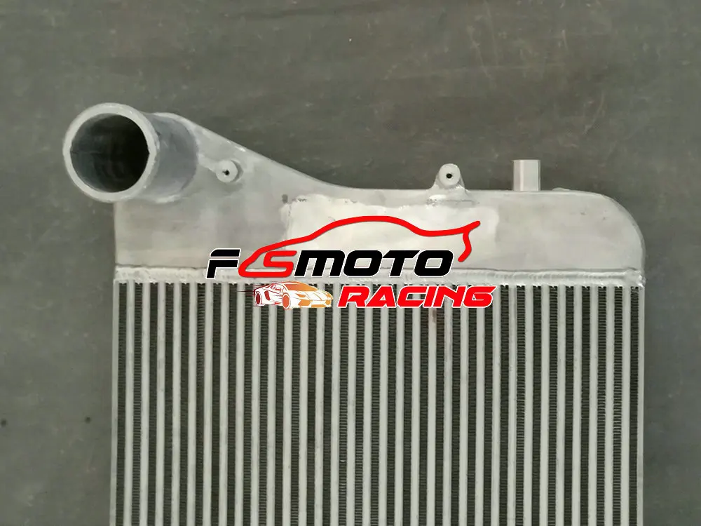 FMIC Aluminum Intercooler + Fans For VW Golf GTI Jetta MK5 MK6 Audi A3 S3 TT Passat FSI TSI 2.0T Turbo GEN2 2006-2010 07 08 09