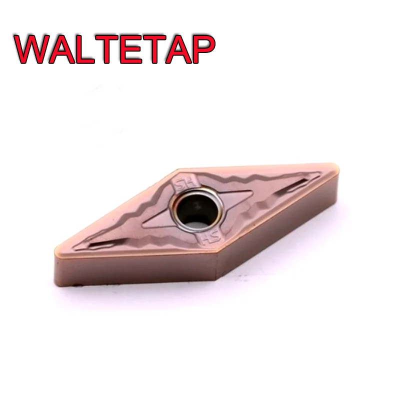WALTETAP تحول شفرة VNMG 160402 160404 160408 قولبة من الاستانلس استيل التنغستن سبائك الصلب طلاء آلة خرط تعمل بالتحكم الرقمي بواسطة الحاسوب شفرة