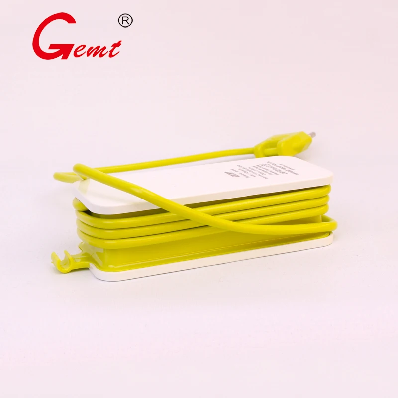 EU Plug Extension Socket Portable Travel Power Strip Surge Protector With 4 USB 5V 2A Smart Phone Charger Wall Desktop Hub