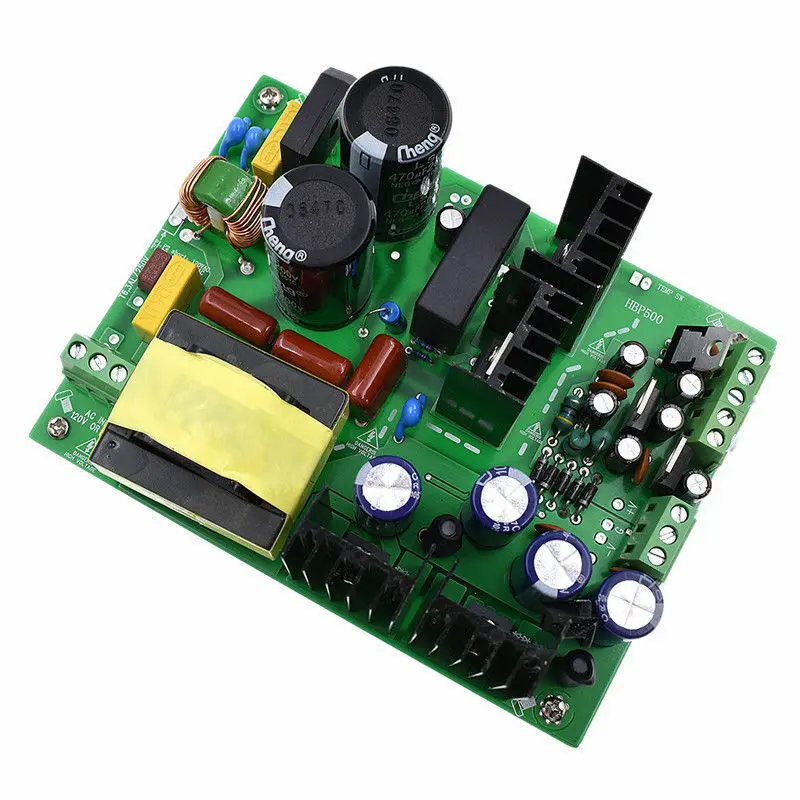 

HBP500W AC 110 -240V 500W +/-30V 35V 40V 45V 50V 55V 60V 65V 70V Amplifier Switching Power Supply Audio Board PSU