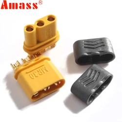 5pair AMASS MR30 Male Female Connector Plug with Sheath for RC Lipo Battery RC Multicopter Airplane