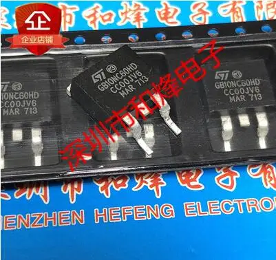  20PCS STGB10NC60HD GB10NC60HD TO-263 600V 10A