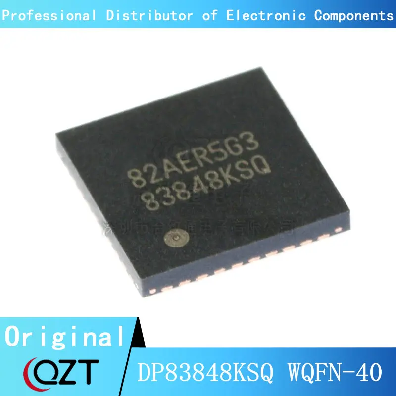 10pcs/lot DP83848KSQ QFN DP83848 DP83848K DP83848KS 83848KSQ WQFN-40 chip New spot