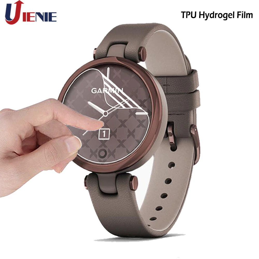 2/4/8 قطعة بولي TPU هيدروجيل فيلم ل Garmin Lily سوار ساعة ذكية واقي للشاشة الكاملة HD واضح المضادة للخدش الأفلام اكسسوارات