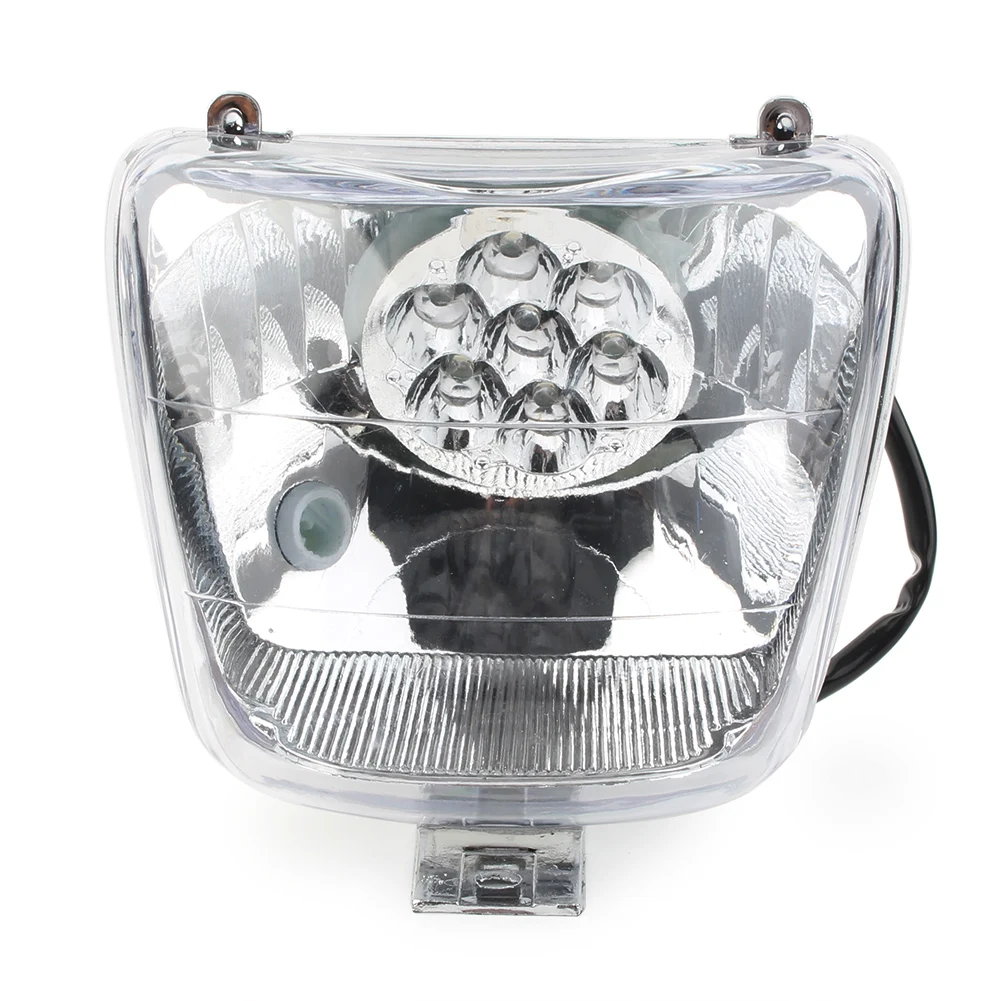 Chinese ATV Quad Dirt Bike LYD Head Light Headlight w/ Bulb Wiring 50cc 70cc 90cc 110cc SUNL COOLSTER TAOTAO