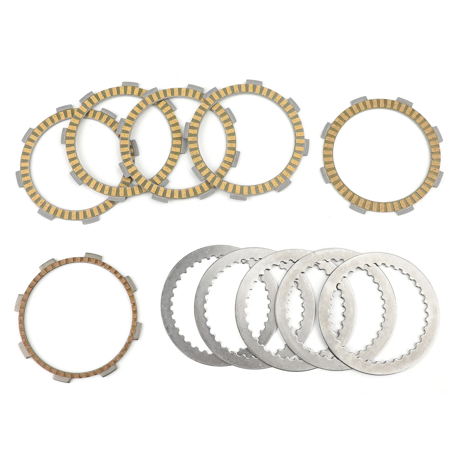 Artudatech zestaw do sprzęgła stali nierdzewnej i tarcze cierne nadające się do Honda CRF150 CRF150F CRF230 CRF230F CRF 150 150F 230 230F