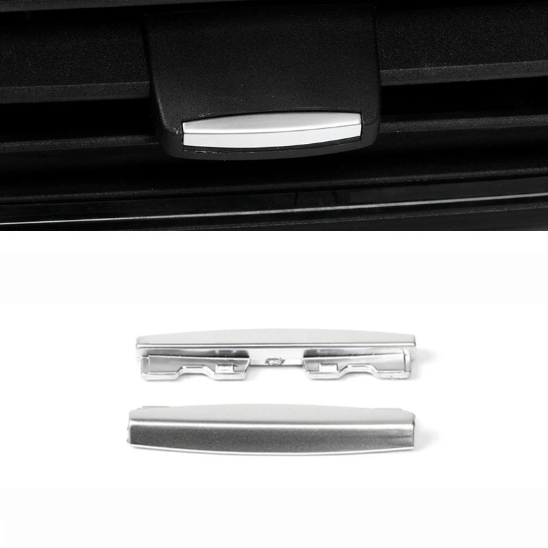 

For BMW X5 X6 F15 F16 2014-2018 Chromeplate Air Conditioning Vent Toggle Outlet Card Pad Clip Wind Direction Adjustment Plectrum