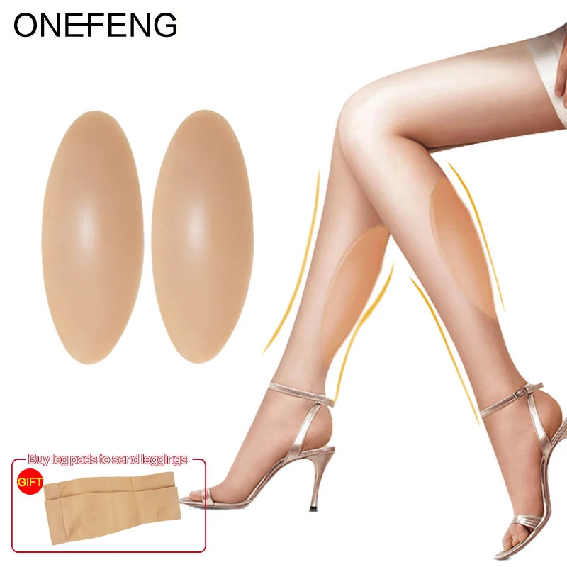 

ONEFENG Silicone Leg Onlays Silicone Calf Pads for Crooked or Thin Legs Body Beauty Factory Direct Supply Leg Silicone