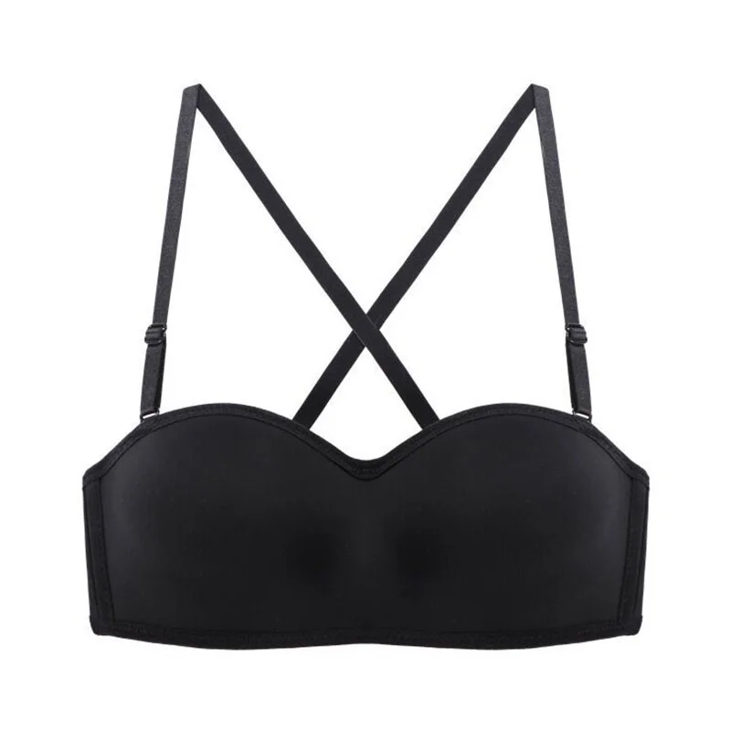 Sexy Lingerie Wireless Push Up Bras for Women Comfort Breathable Wire Free Strapless Seamless Bras