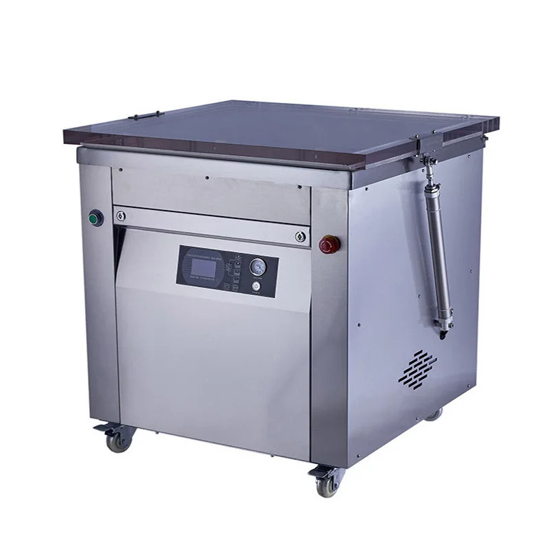 Rice Vacuum Machine 2KW Desktop Sealing Double-sided Molding Whole Grains Soybeans Automatic Packaging Seal Laminator Commercial