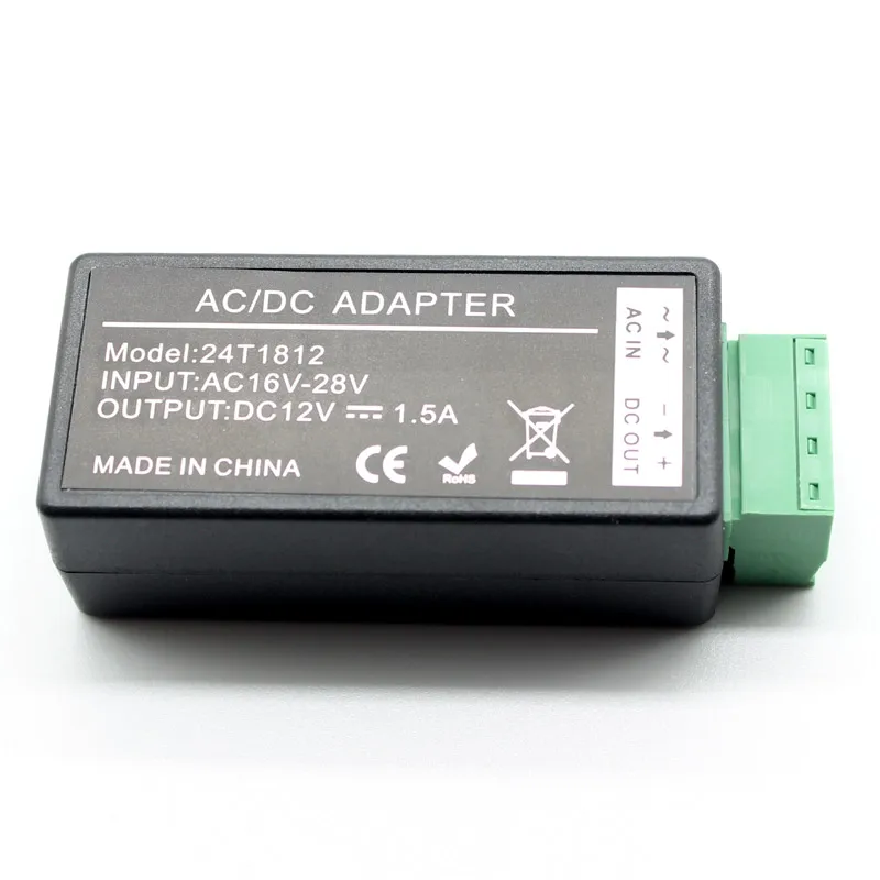 

AC/DC Adapter AC to DC power converter AC16V-28V input to DC12V output AC24V to DC12V power module