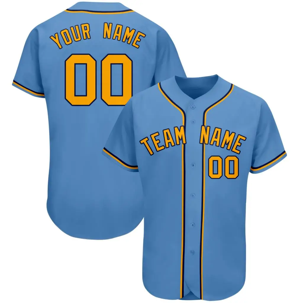 Customize Baseball Jersey Sew Team Name Number Botton-down V-neck Breathable Sportswear for Adults&Kids Outdoors/Indoor Big size