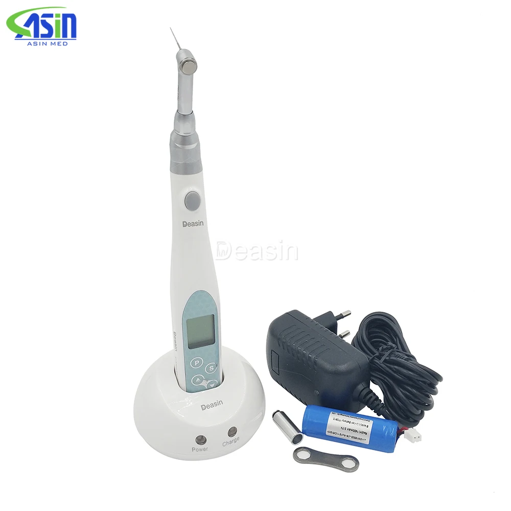 Dental Endodontic​s Treatment Cordless Reciprocating Endo Motor 9 Program Settings With 16:1 Contra Angle Head