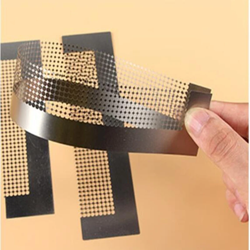 Régua de aço bordado com diamante 5d, ferramenta de régua de perfuração redonda ponto broca strass acessório de pintura faça você mesmo ferramenta de régua