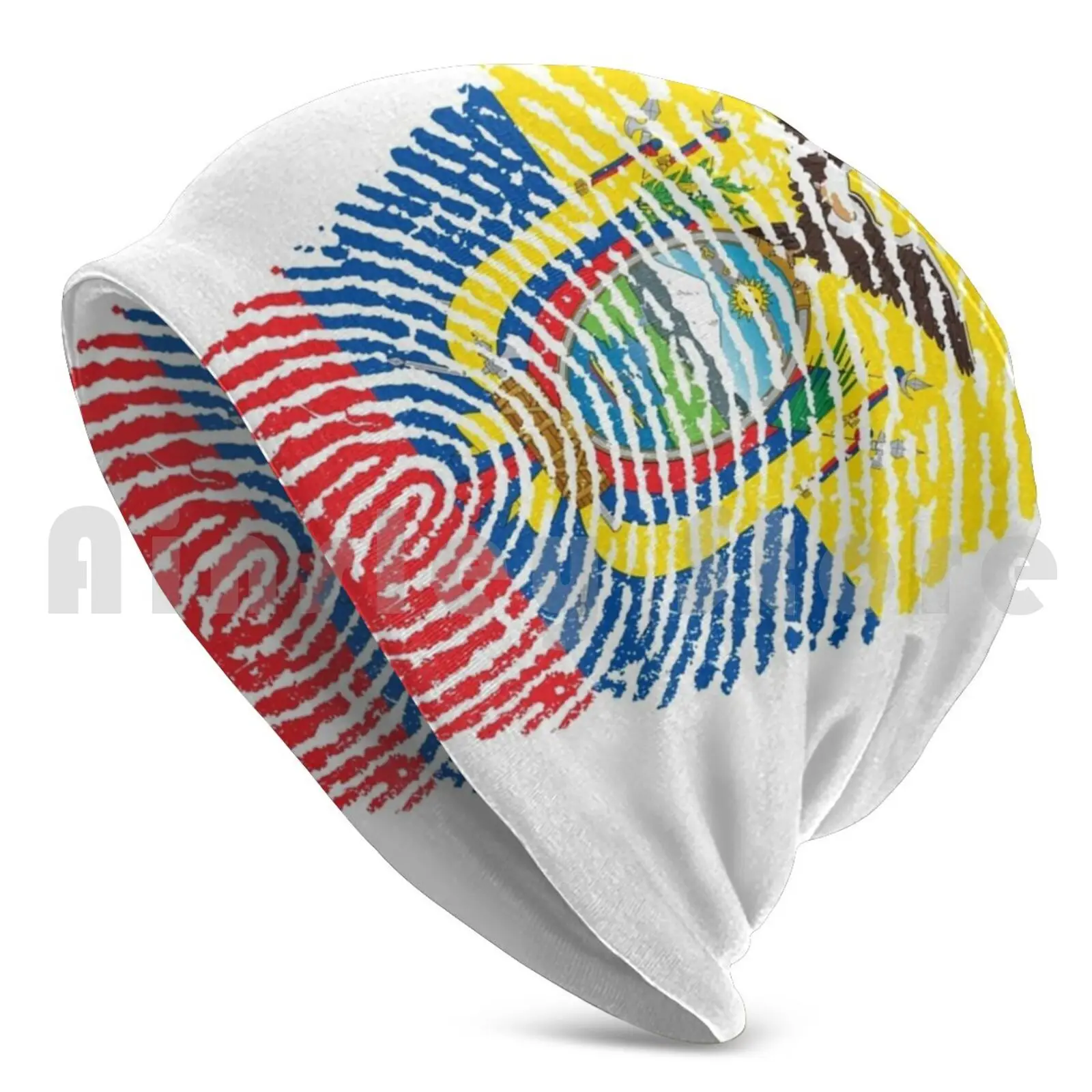 Identidad Ecuador Beanie Hedging Cap DIY Print Cushion Ecuador Ecuadorian Equatoriano Ecuador Pride Ecuadorian Pride Ecuador