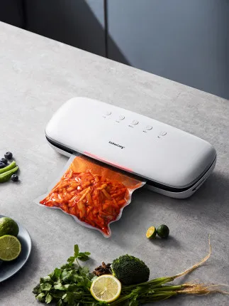 Full Automatic Household Vacuum Sealing Machine, Food, Fruits, Vegetables, Meat Packaging, Small Plastic Pumping Compressi