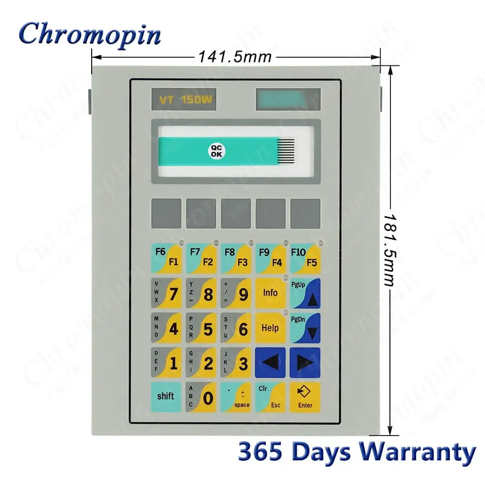 Imagem -02 - Interruptor do Teclado de Membrana Botão de Membrana para Esa Vt150w00000 Vt150w 00000 Vt150w
