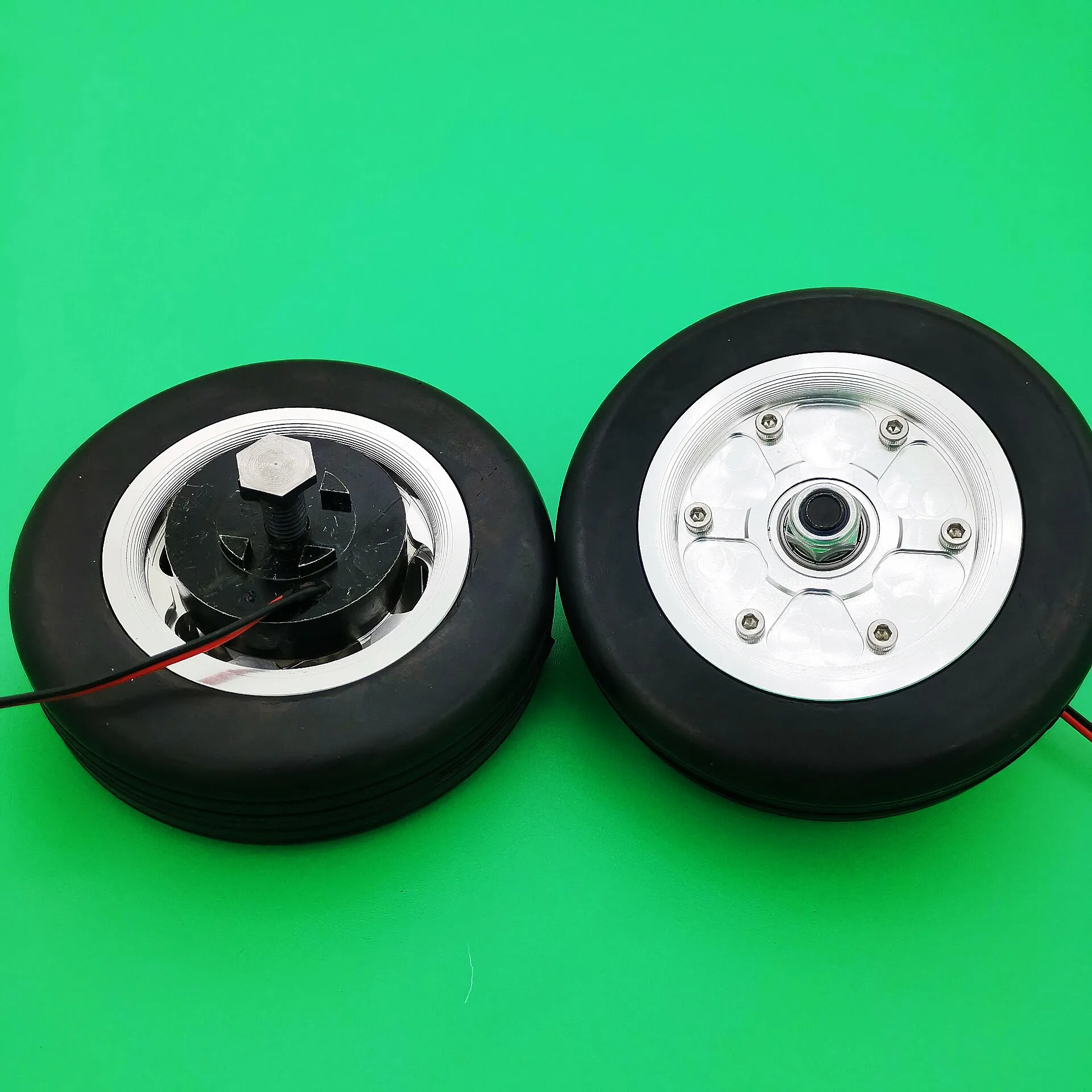 electric brake wheel for rc airplane  turbine jet 102  115MM  shaft 8mm   gear accessories