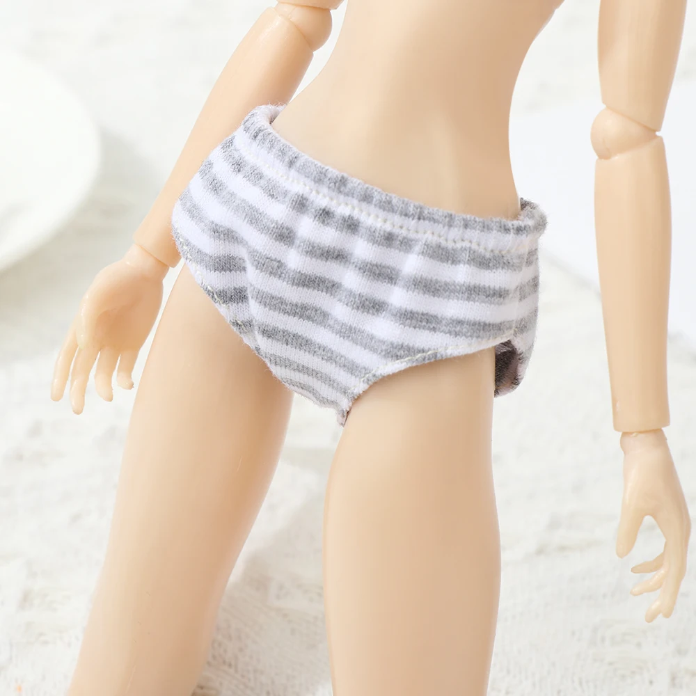 Multicolor Mini Doll Clothes Panty Underwear Doll Briefs Suitable for 1/6 1/4 Doll Kids Toys Doll Clothes Accessories