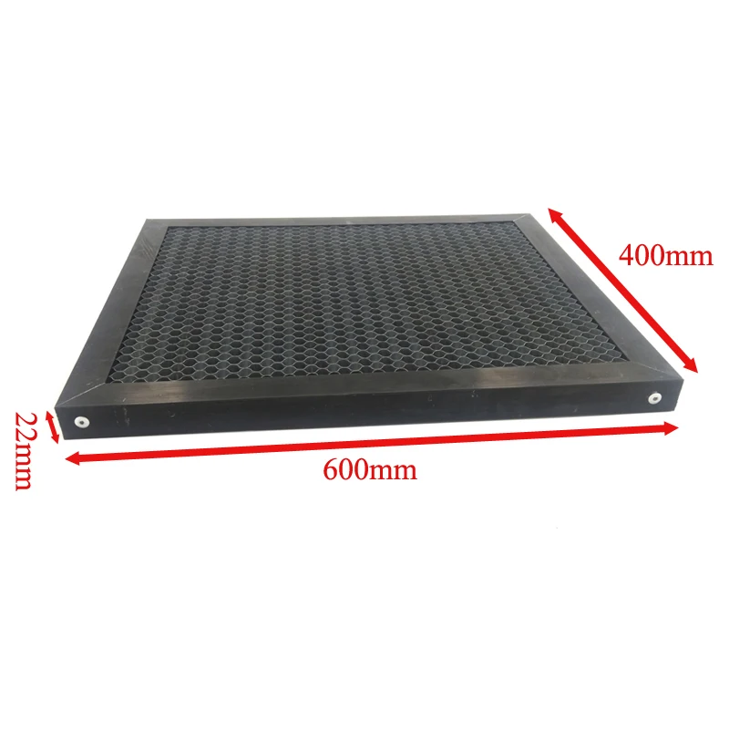 โต๊ะทำงานแบบรังผึ้งขนาด500x500มม. 600x400มม. สำหรับเครื่องแกะสลักและเครื่องตัด CO2ปรับแต่งได้