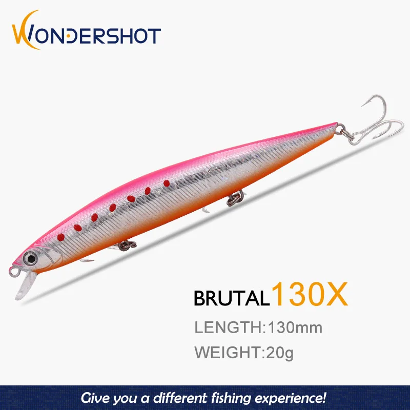 Wondershot A07 Señuelo flotante para pesca en agua salada