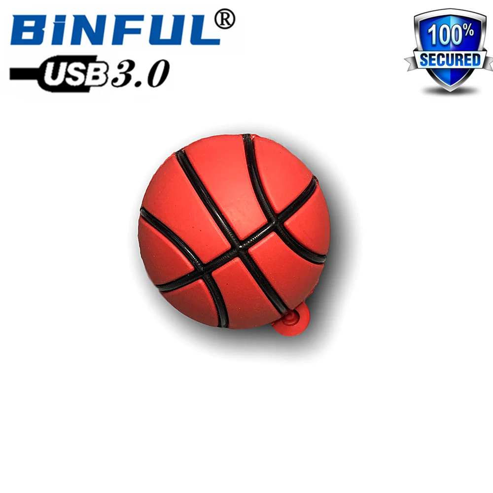 BINFUL USB 3.0 Sports Series Basketball 2TB 1TB 512GB usb flash drive 1000GB 2000GB Cartoon pen drive usb memory stick u disk