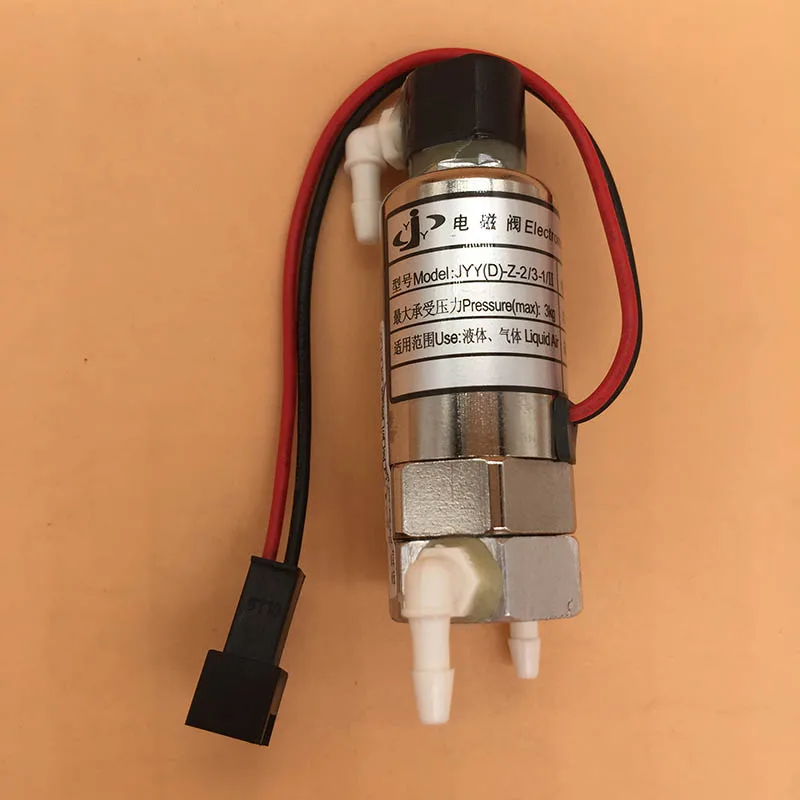 2PCS JYY Solenoid Valve 24V 5.5W JYY(D)-Z-2/3-1/II Electro Magnetism Valve for infiniit Crystaljet Phaeton Zhongye Printer