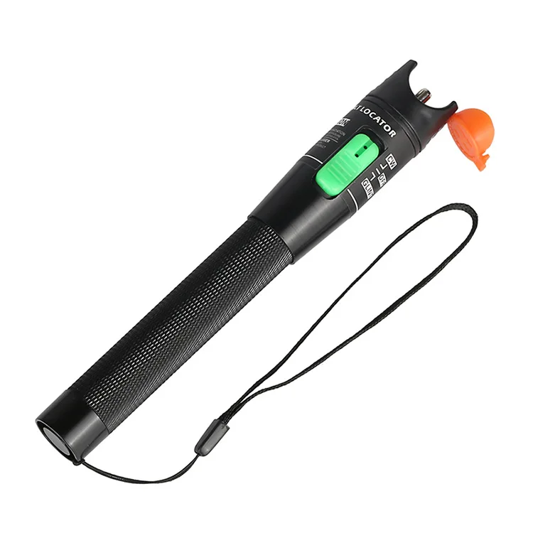 

30KM VFL red light pen Optic Light Source fiber cable tester FC,SC,ST Universal 30mW visual fault locator 650+10nm Wavelength