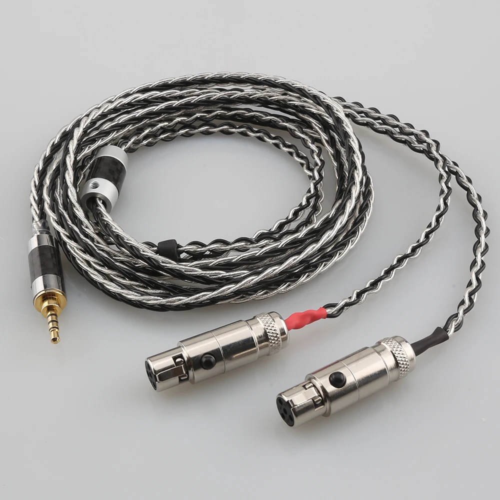 

3.5/4.4MM Balanced HiFi Cable Compatible with Audeze LCD-2, LCD-3, LCD-4, LCD-X, LCD-XC Headphone and for Astell&Kern AK240 AK3