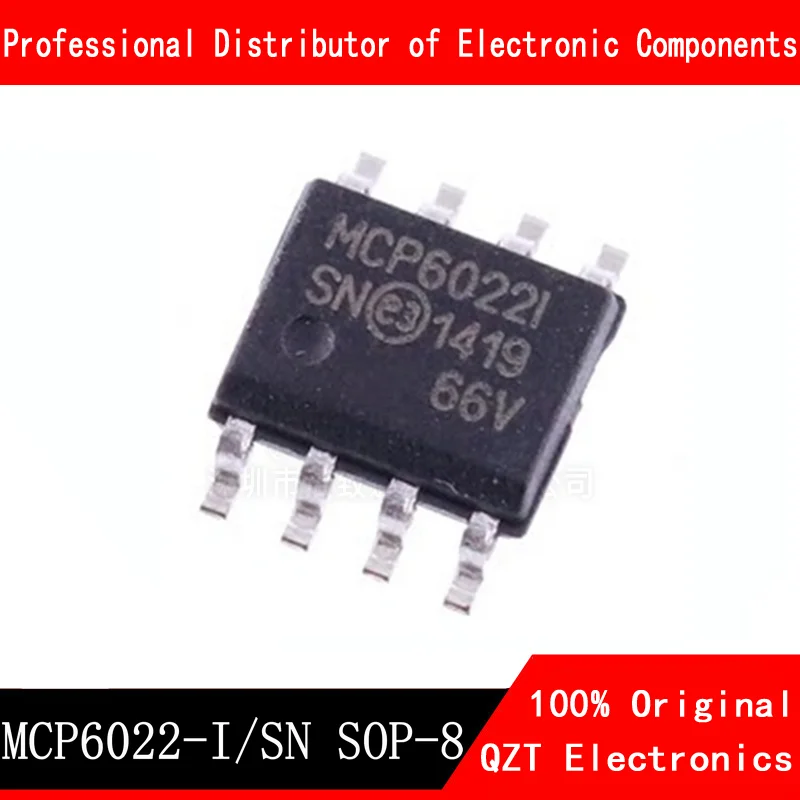 10 шт./лот MCP6022-I/SN MCP6022-I 6022 SOP-8 новый оригинальный в наличии