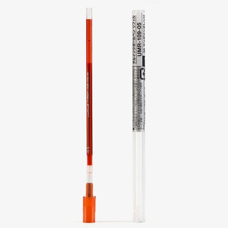 유니 UMR-109-38 스타일 핏 젤 멀티 펜 리필-0.38mm, 블랙, 블루, 골드, 16 가지 색상, 사용 가능한 필기 용품, 젤 펜, 6 개