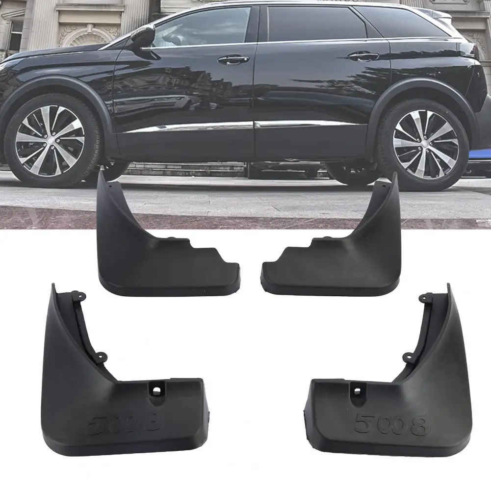 

4 Pcs LB SY 526 Front Rear Car Mud Flaps Mud Flaps ABS Splash Guards for 5008 Mudflaps Splash Guards Mud Flap Mudguards