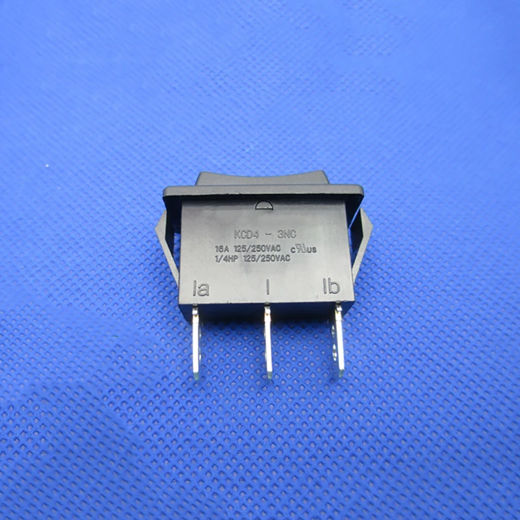 Cho KCD4-3NC Lái Đảo Chiều Chạy Bộ Công Tắc 3 Chân Tự Động Bật Lại 16A Song Phương Tự Đặt Lại Đính Đá Công Tắc