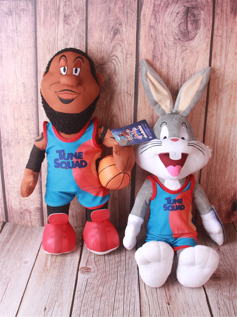 Space Jam 2 A New Legacy Looney Tunes James Bugs Bunny Tweety Lola Bunny  Movie Plush Toy Stuffed Anime Figure Doll Toys Gift