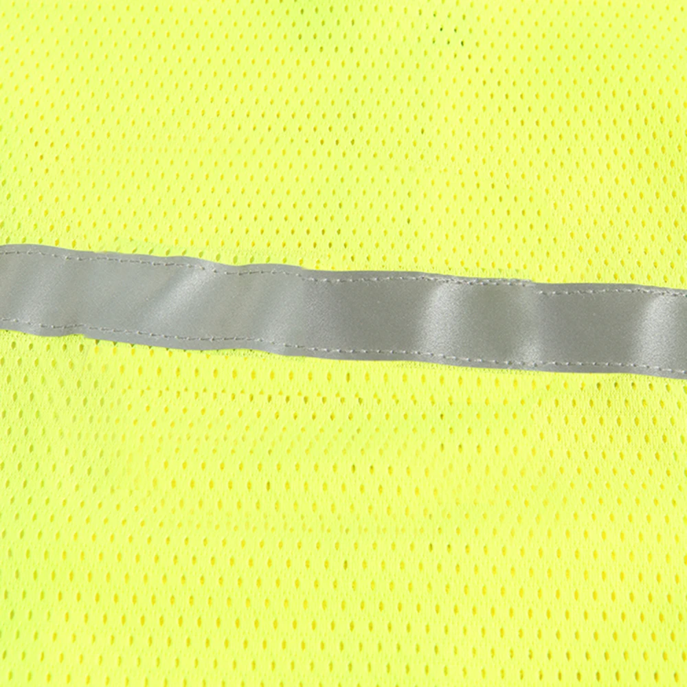 AYKRM chaleco de seguridad reflectante, alta visibilidad, protección para deportes al aire libre, correr, equipo de ciclismo ligero Hi Viz