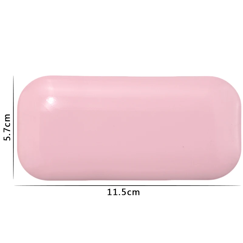 Adesivo per la fronte Pad in silicone trasparente Piantare Innesto Ciglia Estensione ciglia Supporto per vassoio Pallet Pad Strumento porta vassoio per ciglia