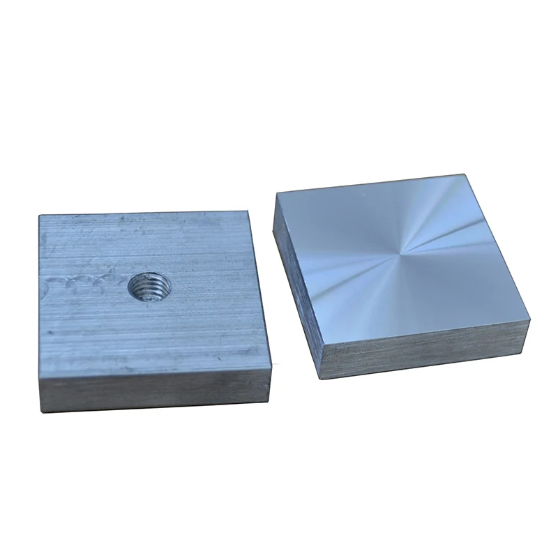 Square Round Furniture Pad Leg Coffee Glass Table Bracket Foot Support Rod Aluminum Pie Decorative Part DIY Hardware