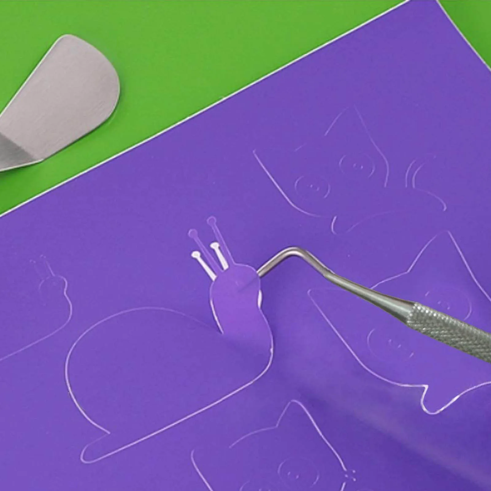 22PCS/Set Craft Vinyl Weeding Tools Set Basic For Cricut Cameos Silhouttes Lettering Card Making