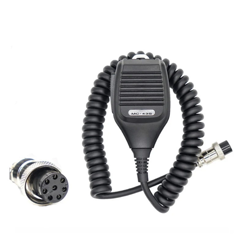 MC-43S 8 PIN Dynamic Hand Fist Mic For Kenwood TS-480HX TM-241 TS-990S TS-2000X