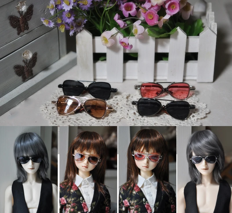 

1/3 scale BJD doll accessories Sunglasses model for BJD/SD SD13 SD17 uncle,Not included doll,shoes,wig and clothes A0935