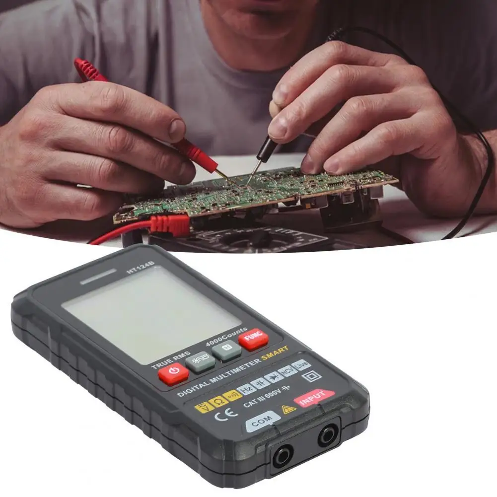 

Durable Handheld Multimeter Fast Measuring Versatile Digital Multimeter for Household Appliance Maintenance Multimeter