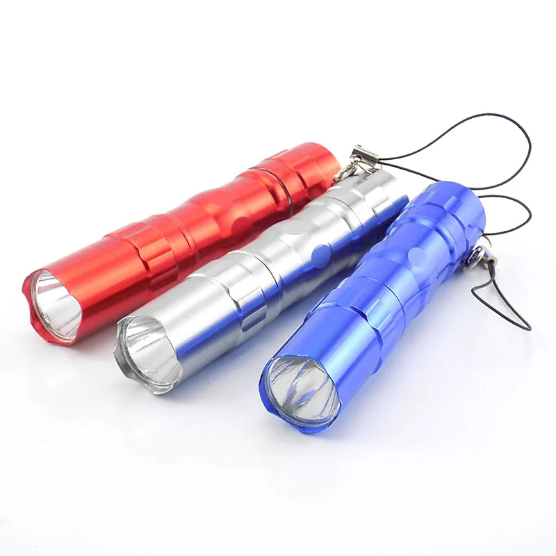 Hiking Mini Flashlight Waterproof High Power Powerful LED Flash Torch Light Lamp Portable Torch Pocket Keychain Lanterns