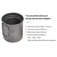 Titanium Camping Mug #3