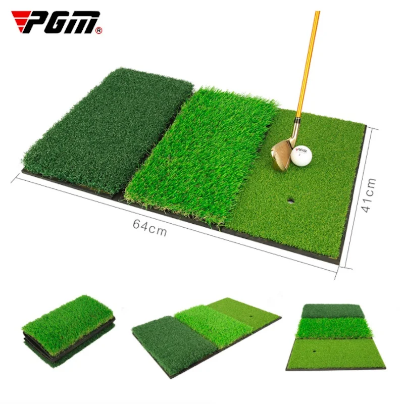 PGM Golf Three Color Mini Hitting Mat 3in1 Fairway Exercise Swing Practice Cutting Training DJD024 Wholesale